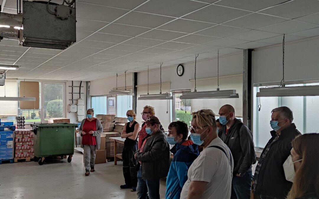 Gruppenausflug des Berufsbildungsbereiches