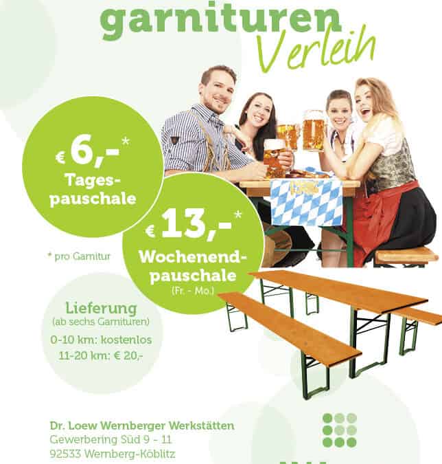 Bierzeltgarnituren