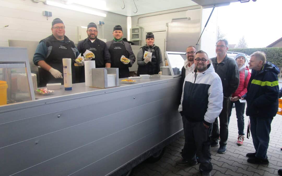 Nikolaus bringt Burger