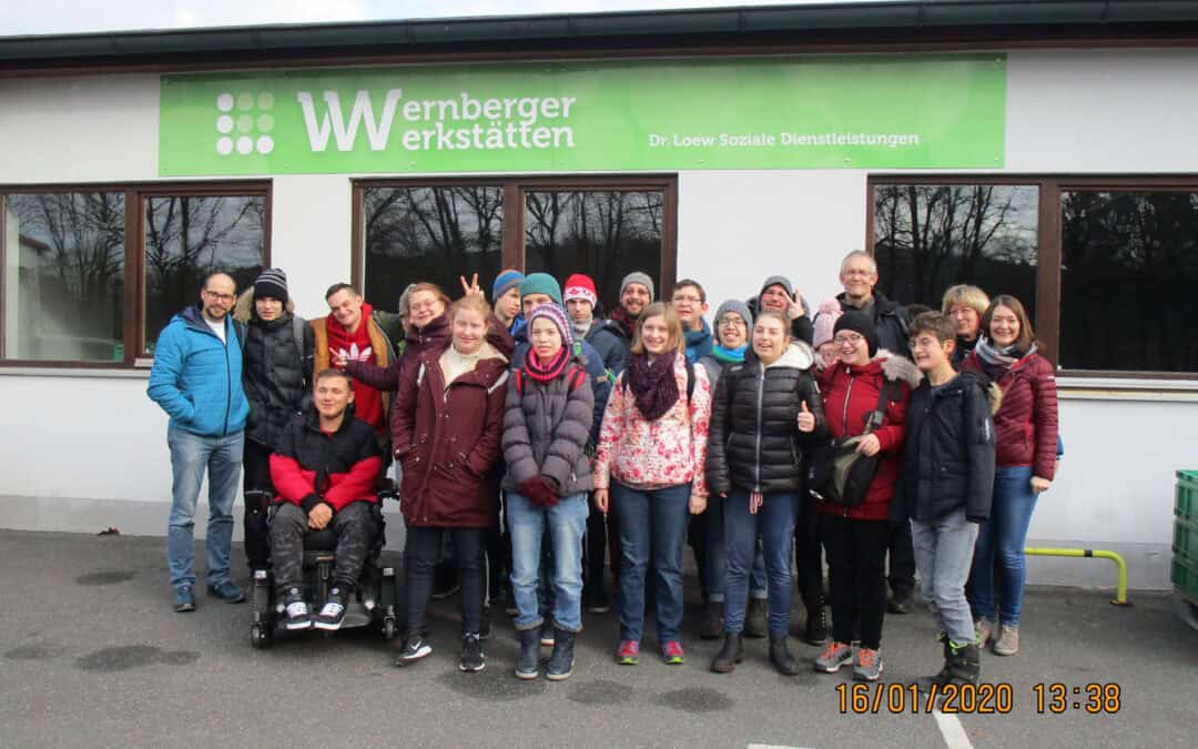Ein interessanter Tag in den Wernberger Werkstätten
