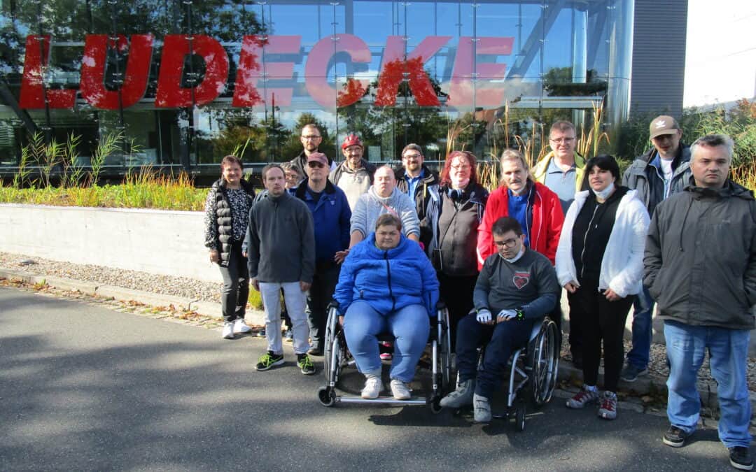 Wir besichtigen die Firma Lüdecke
