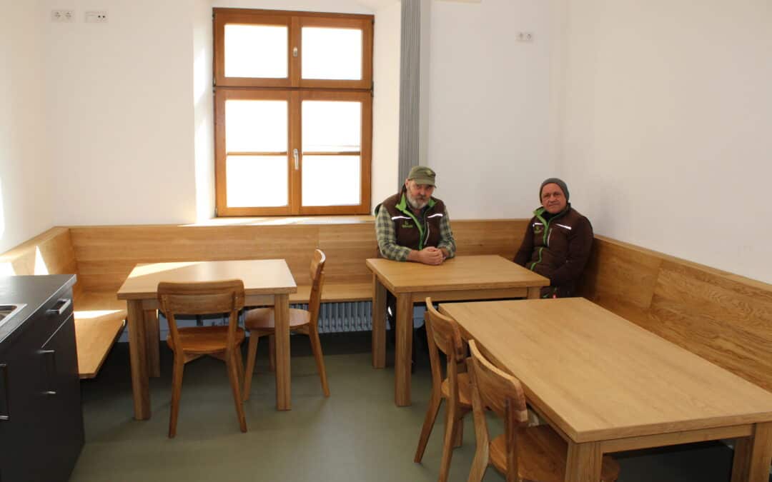 Auch Polizisten brauchen mal eine Pause