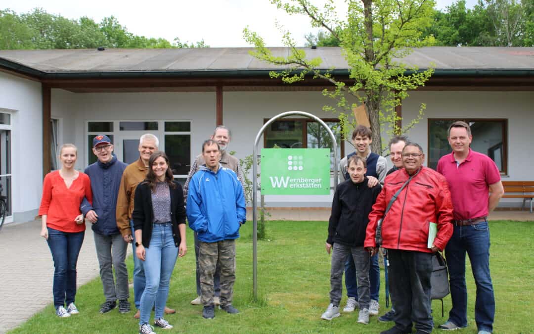 AT Bachetsfeld zu Besuch in den Wernberger Werkstätten