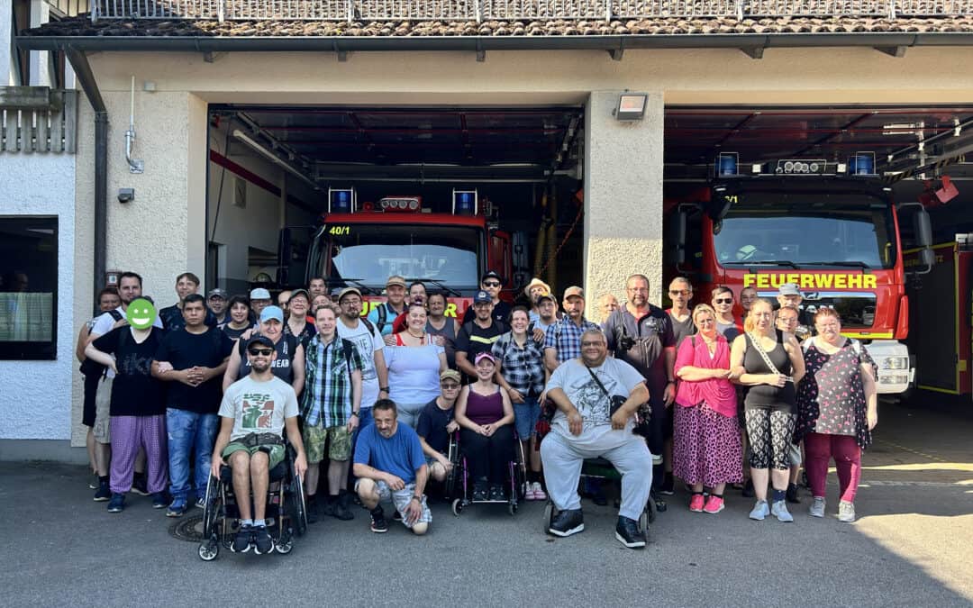 Besuch der Feuerwehr Oberköblitz uns BHS in Weiherhammer