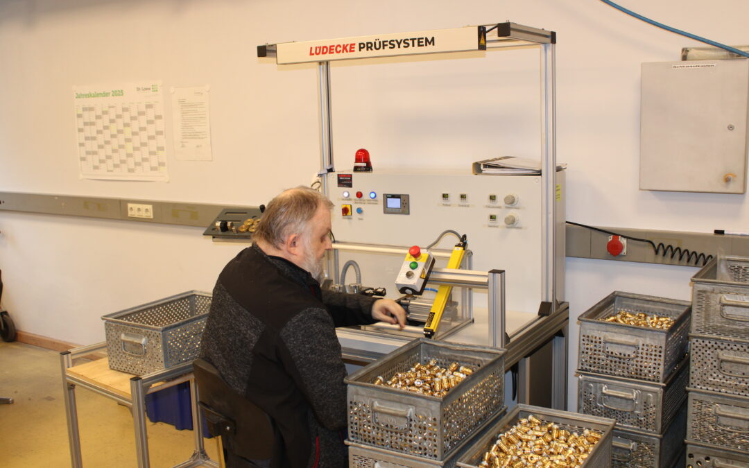 Neue Prüfmaschinen von der Firma Lüdecke
