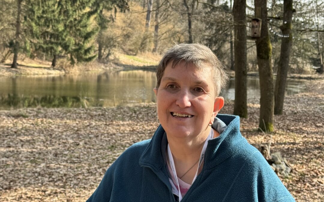 Ein Spaziergang der Entlastungsgruppe in die Natur